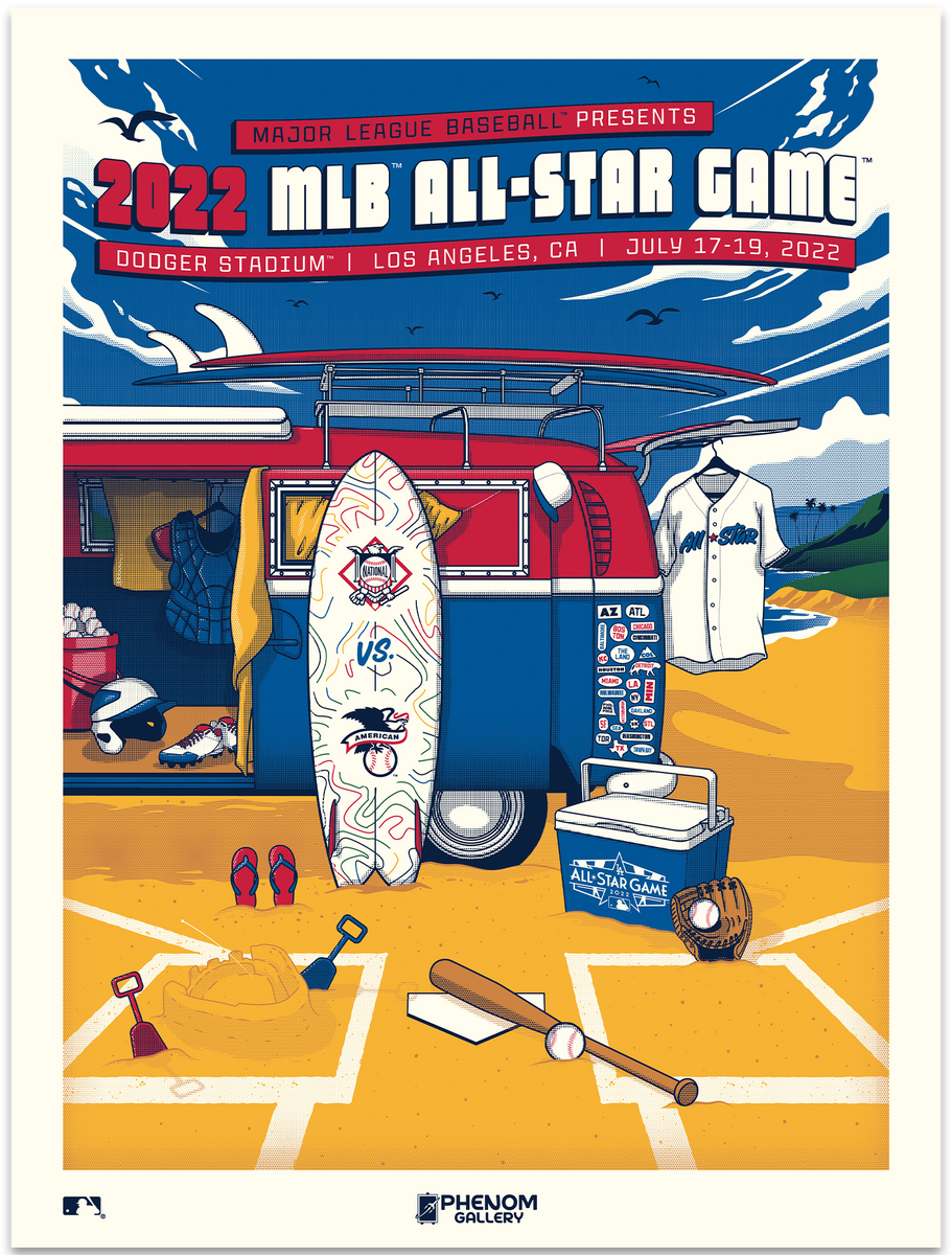 2023 MLB All-Star Game Sketch Limited Edition Print – S. Preston Art +  Designs