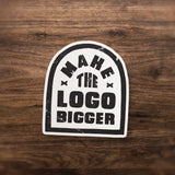 Make the Logo Bigger 01